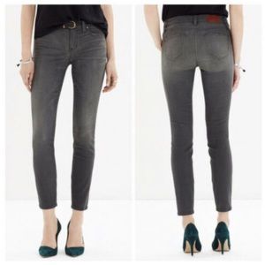 MADEWELL SKINNY SKINNY Ankle Jeans, Size 29